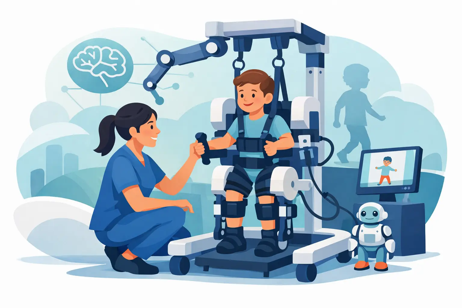 cerebralis parezis robotterapia gyerekeknek featured